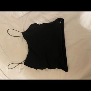 black tank top
